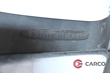 Алуминиеиви джанти 19 цола AMG А222 401 00 00 8.5Jx19 H2 ET38   А222 401 01 00 9.5Jx19 H2 Ц.0 66.6 ET38 4 броя за MERCEDES-BENZ CLS (C219) CLS 320 CDI (219.322) (2004 - 2011)