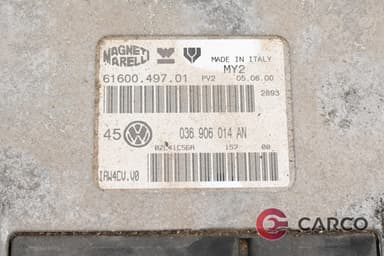 Компютър двигател 036906014AN за VW GOLF Mk IV (1J1) 1.4 16V (1997 - 2005)