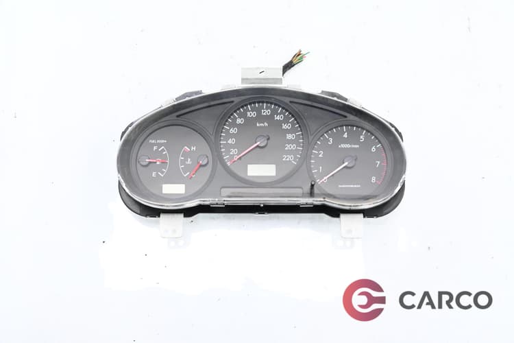 Километраж за SUBARU IMPREZA комби Facelift (GG) 1.6 AWD (2000)