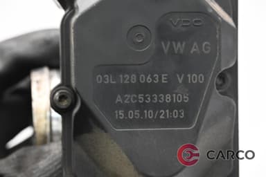 Дросел клапа 03L 128 063 E за SKODA OCTAVIA II Facelift (1Z3) 2.0 TDI VRS (2004 - 2013)