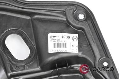 Стъклоповигач заден ляв с панел врата за VW TIGUAN Facelifit (5N_) 2.0 TDI 4motion (2007)