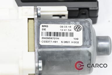 Машинка ел стъкло предна лява за VW TIGUAN Facelifit (5N_) 2.0 TDI 4motion (2007)