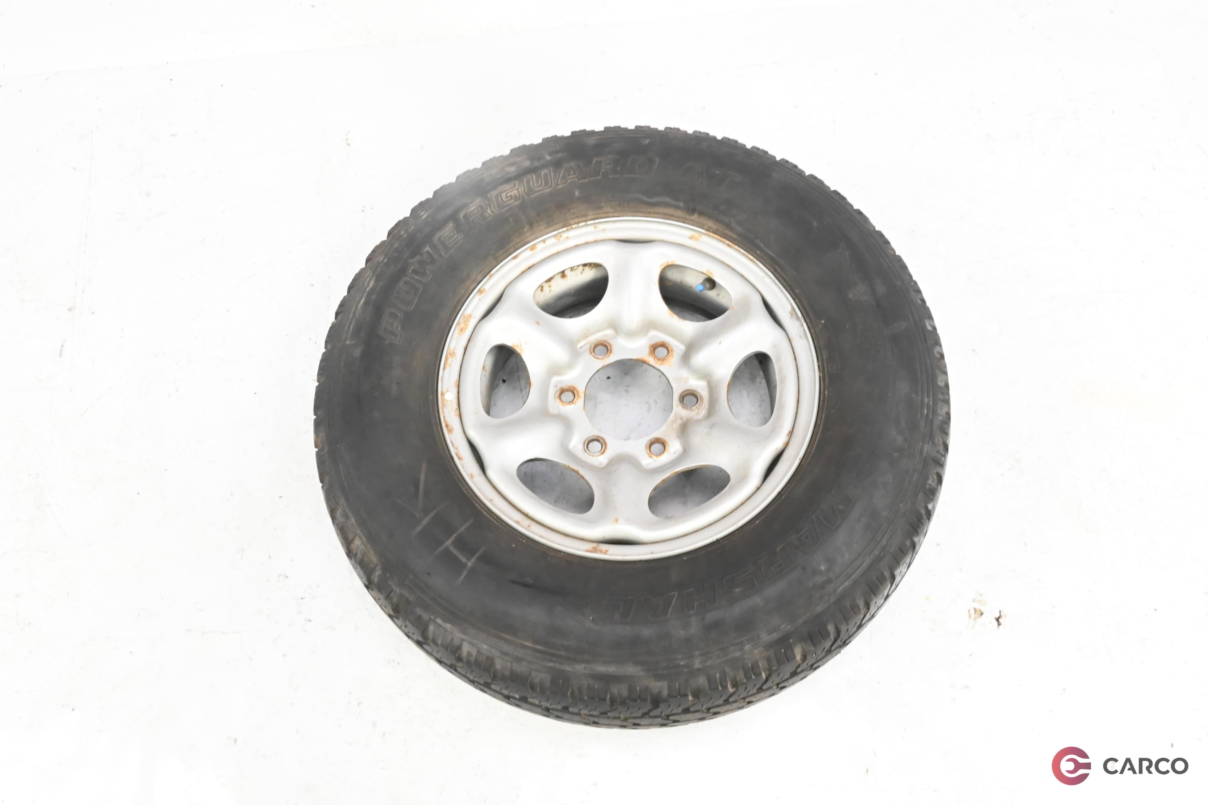 Резервна гума с джанта 15 цола Marshal 215/R15 22A J9497 1 брой за NISSAN TERRANO II (R20) 2.4 i 12V 4WD (1992 - 2007)