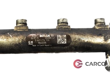 Горивна рейка 0445214106 за CHEVROLET CAPTIVA (C100, C140) 2.0 D 4WD (2006)