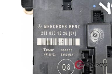 Модул врата задна лява 211 820 15 26 за MERCEDES-BENZ E-CLASS седан (W211) E 320 CDI (211.026) (2002 - 2009)