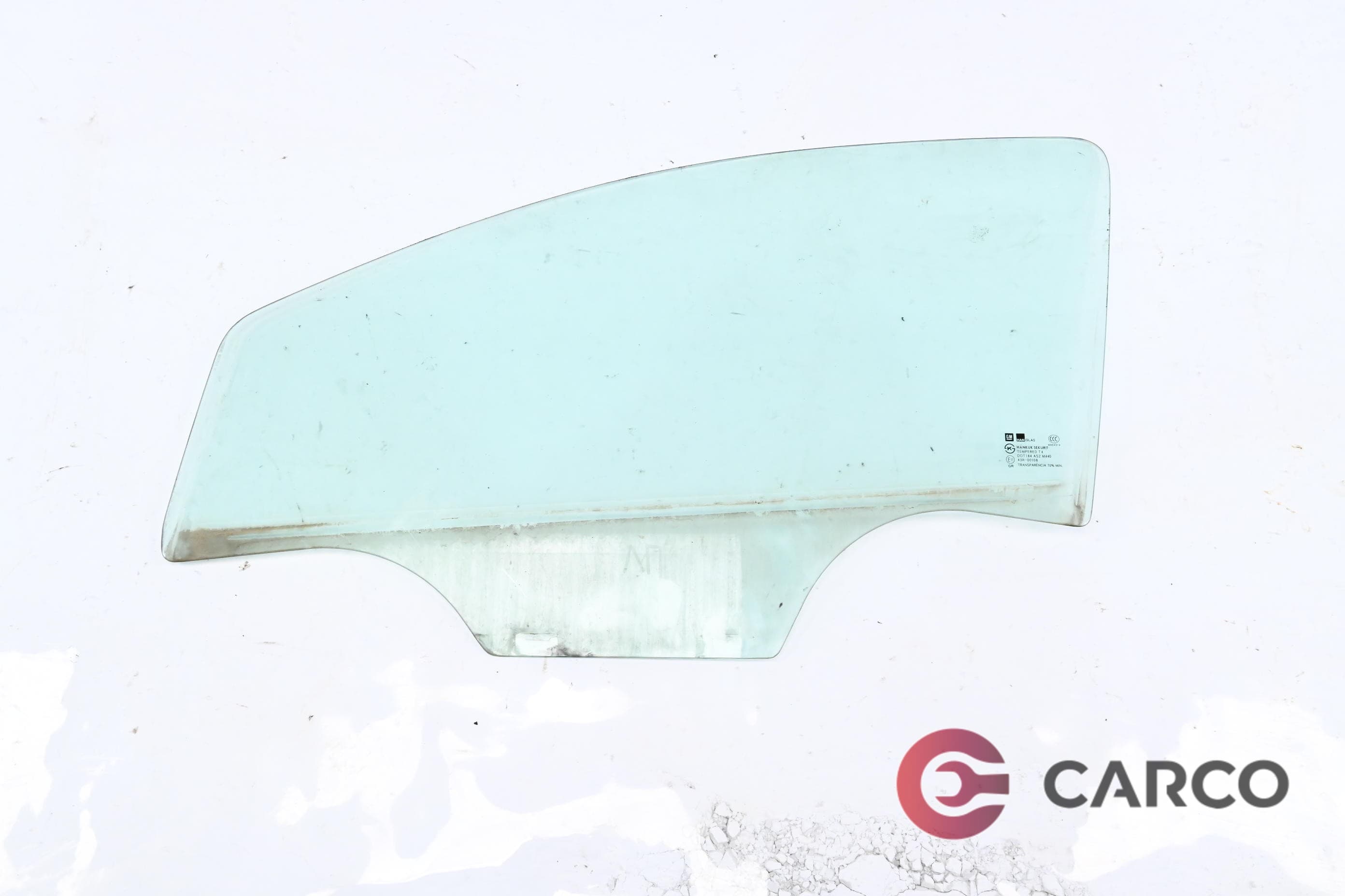 Стъкло врата предно ляво за CHEVROLET AVEO хетчбек (T300) 1.6 (2011)