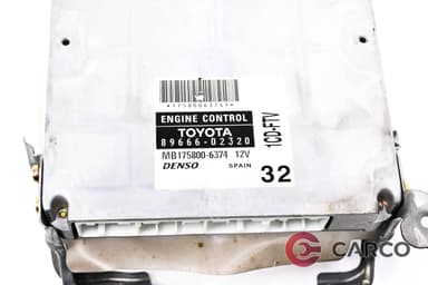 Компютър двигател 89666-02320 за TOYOTA COROLLA (CDE12_, ZZE12_, NDE12_, ZDE12_) 2.0 D-4D (CDE120R_, CDE120L_) (2001 - 2007)