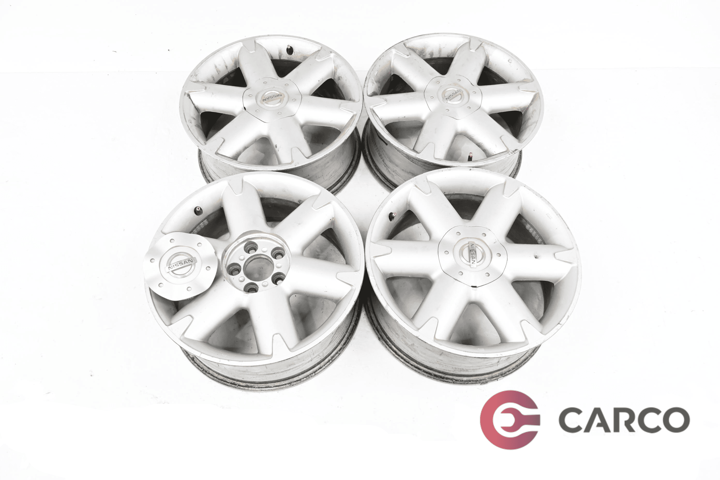 Алуминиеви джанти 18 цола 18x7.5JJ Ц.О. 66.1 5x114.3 4 броя за NISSAN MURANO (Z50) 3.5 4x4 (2003)