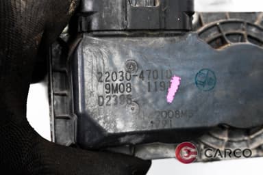 Дросел клапа 22030 47010 за TOYOTA YARIS/VITZ Facelift (SCP9_, NSP9_, KSP9_, NCP9_, ZSP9_) 1.33 VVT-i (2005)