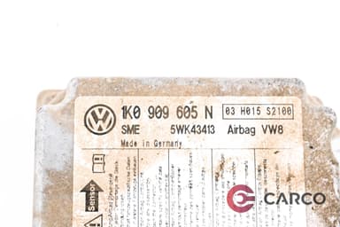 AIRBAG Модул 1KO 909 605 за VW GOLF V (1K1) 2.0 SDI (2003 - 2009)