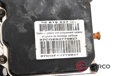 ABS 96 619 637 80 за CITROEN C4 Grand Picasso I (UA_) 1.6 HDi (2006)