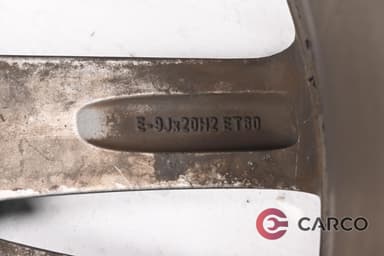 Алуминиеви джанти 20цола 9JX20H2 ET60 Ц.О 71.6 5x130 4L0 601 025M 4 броя за AUDI Q7 (4L) 3.0 TDI (2006 - 2015)