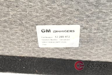 Кора над резервна гума за OPEL MERIVA B 1.4 LPG (2010)