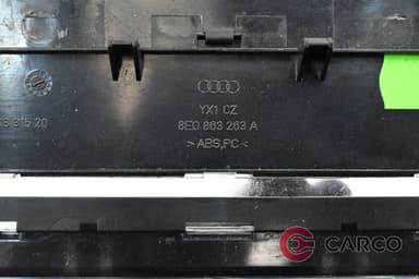 Интериорна лайсна лява 8Е1 853 189 за AUDI A4 Avant (8ED, B7) 2.0 TDI quattro (2004 - 2008)