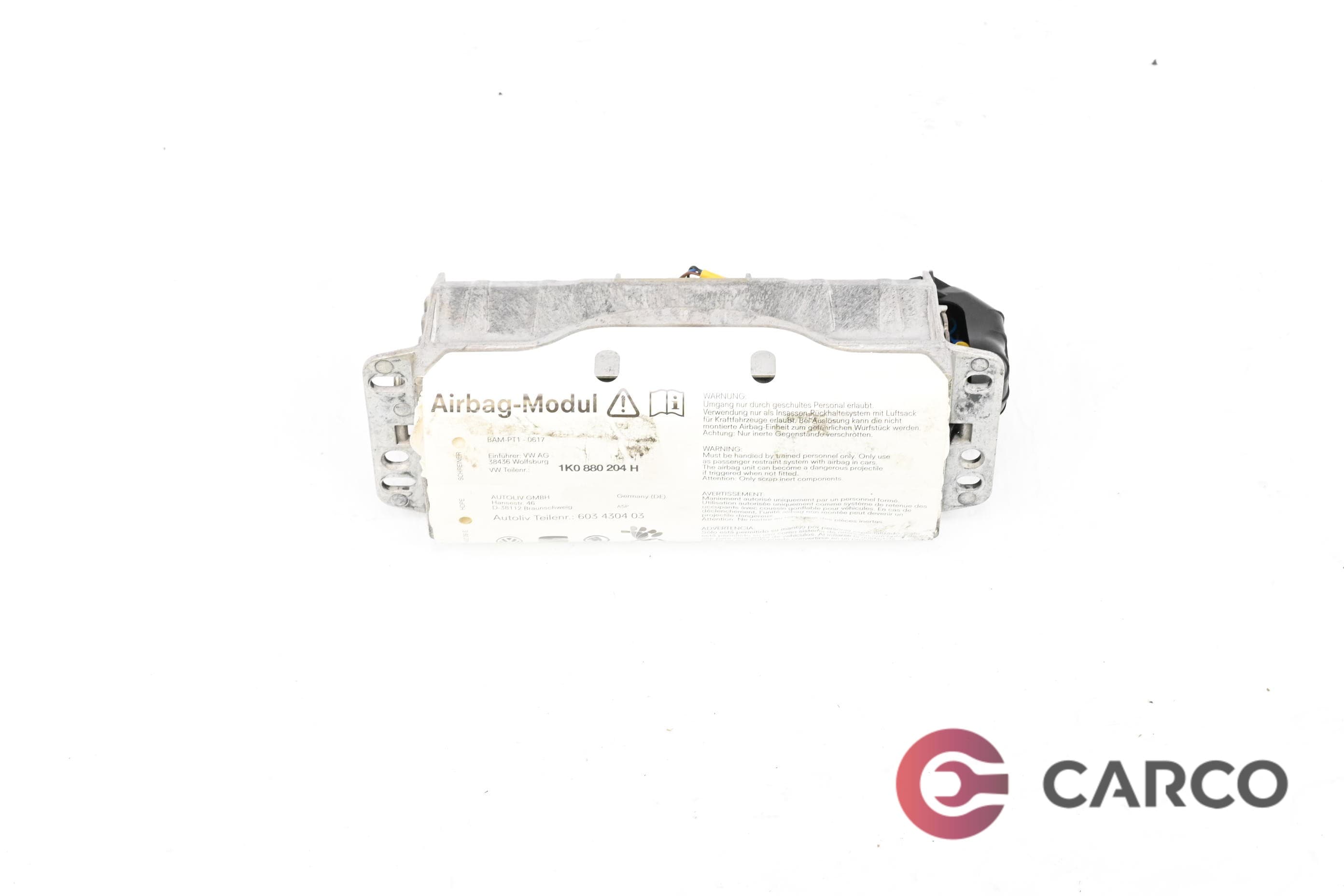 AIRBAG пасажер за VW GOLF PLUS (5M1, 521) 1.6 FSI (2005 - 2013)