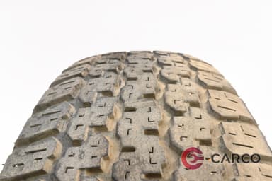 Резервна гума с джанта 15 цола Bridgestone 235/75/15 DOT 1702 7JJx15 6x139.7 Ц.О 107.1 1 брой за DAEWOO MUSSO FACELIFT (FJ) 2.3 (1998)