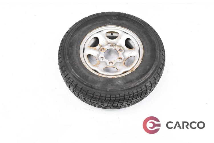 Резервна гума Michelin 15 цола 215/80R15 DOT 1501 6Jx15H2 ET25 за NISSAN TERRANO II (R20) 2.4 i 12V 4WD (1992 - 2007)