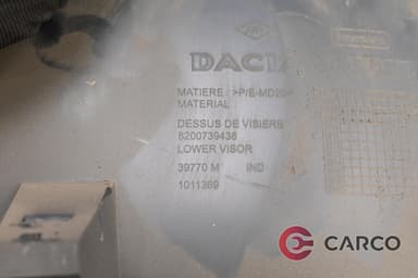 Конзола около километраж за DACIA SANDERO 1.4 (2008)
