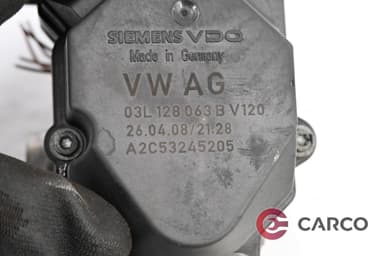 Дросел клапа 03L128063B за AUDI A4 седан (8K2, B8) 2.0 TDI (2007 - 2015)