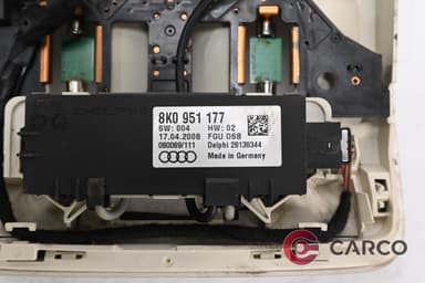 Плафон централен със сензор за движение 8K0951177 за AUDI A4 седан (8K2, B8) 2.0 TDI (2007 - 2015)
