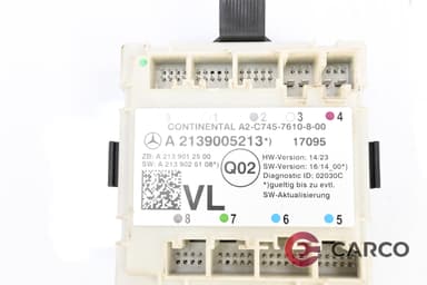 Модул предна лява врата 2139005213 за MERCEDES-BENZ E-CLASS (W213) (US) E 220 d (213.004) (2016)