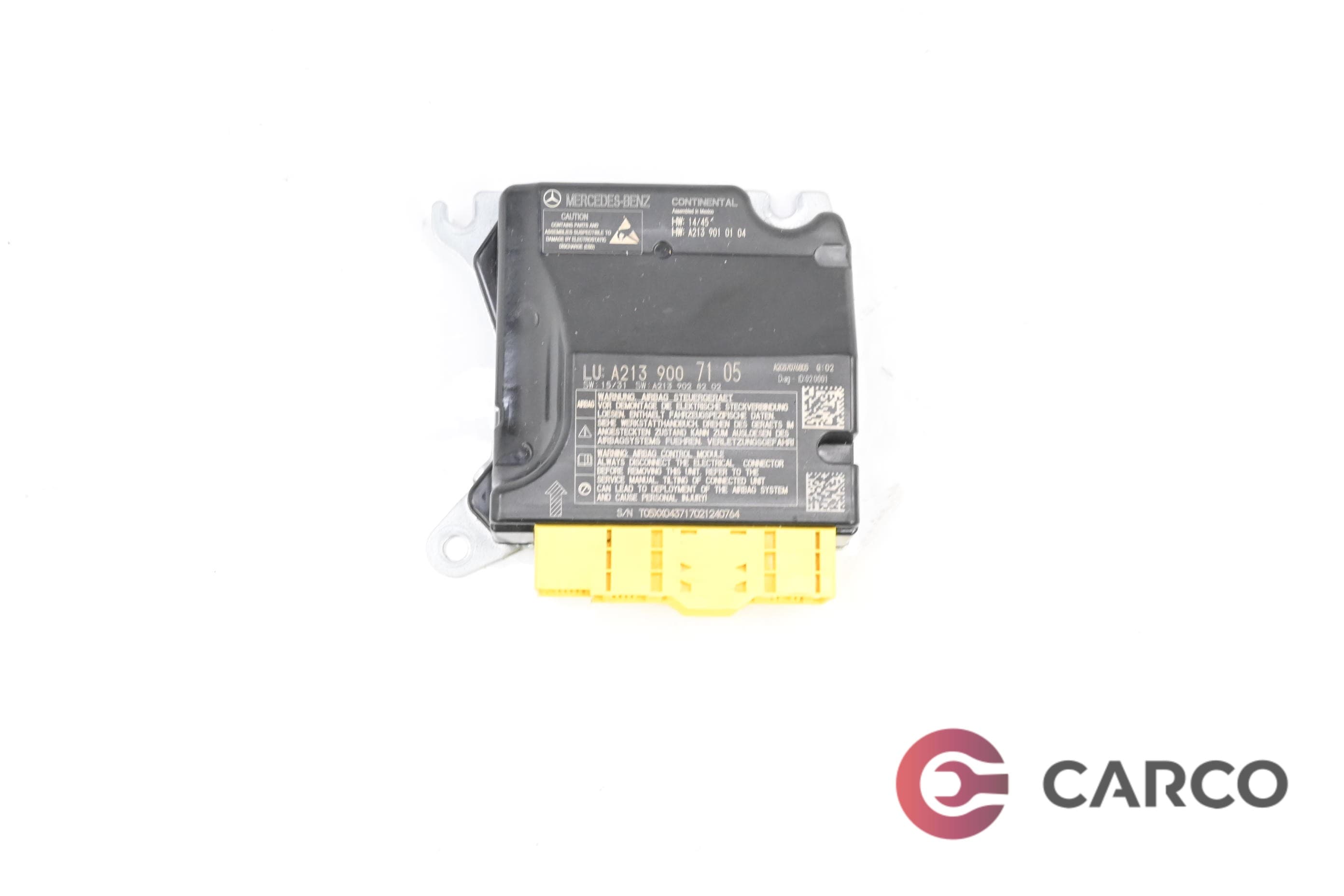 Модул AIRBAG 213 900 71 05 за MERCEDES-BENZ E-CLASS (W213) (US) E 220 d (213.004) (2016)