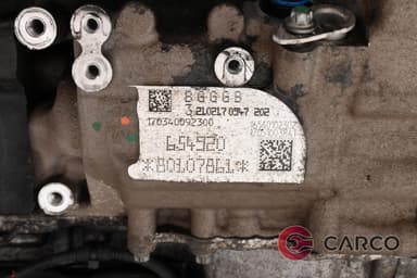 Двигател 2.0D 194hp CODE: 654 920 за MERCEDES-BENZ E-CLASS (W213) (US) E 220 d (213.004) (2016)