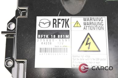 Компютър двигател 275800 6591 за MAZDA 6 хечбек Facelift (GG) 2.0 DI (2002 - 2008)
