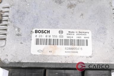 Компютър двигател 8200095416   0 281 010 556 за RENAULT LAGUNA II Sport Tourer (KG0/1_) 1.9 dCi (KG0E, KG0R) (2001)