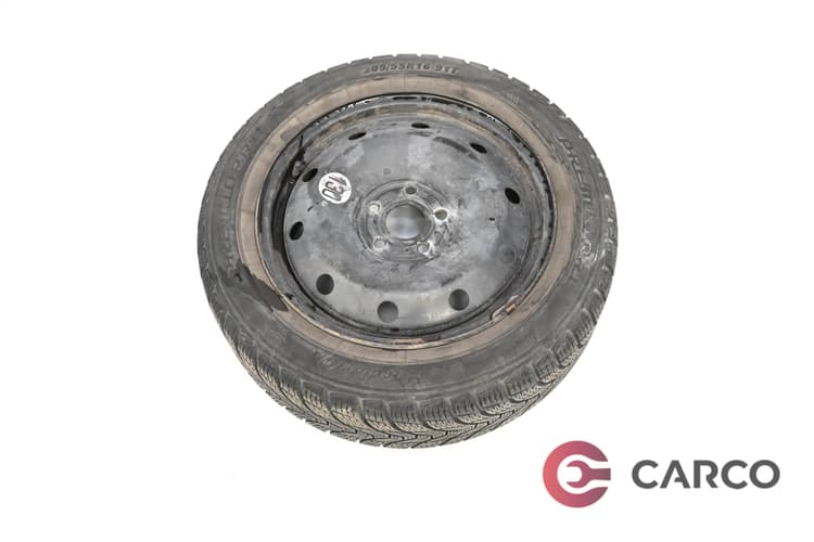 Резервна гума с джанта 16 цола Premiorri 205/55/16 DOT3212 1 брой за RENAULT LAGUNA II Sport Tourer (KG0/1_) 1.9 dCi (KG0E, KG0R) (2001)