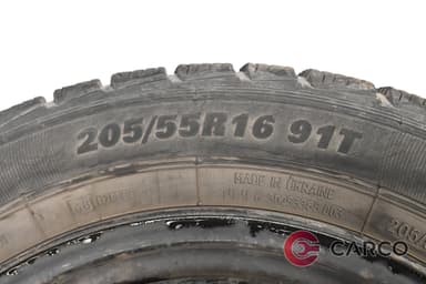 Резервна гума с джанта 16 цола Premiorri 205/55/16 DOT3212 1 брой за RENAULT LAGUNA II Sport Tourer (KG0/1_) 1.9 dCi (KG0E, KG0R) (2001)