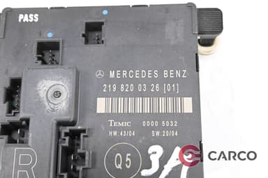 Модул врата задна дясна 219 820 03 26 за MERCEDES-BENZ CLS (C219) CLS 320 CDI (219.322) (2004 - 2011)
