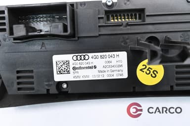 Управление климатик за AUDI A7 Sportback (4GA, 4GF) 3.0 TDI (2010)