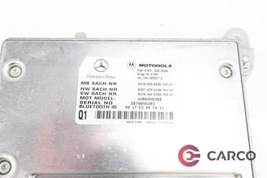 Модул Bluetooth 216 820 6526 за MERCEDES-BENZ S-CLASS седан (W221) S 320 CDI (221.022, 221.122) (2005 - 2013)