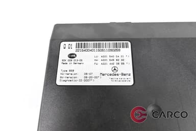 Бушонно табло 221 540 04 01 за MERCEDES-BENZ S-CLASS седан (W221) S 320 CDI (221.022, 221.122) (2005 - 2013)