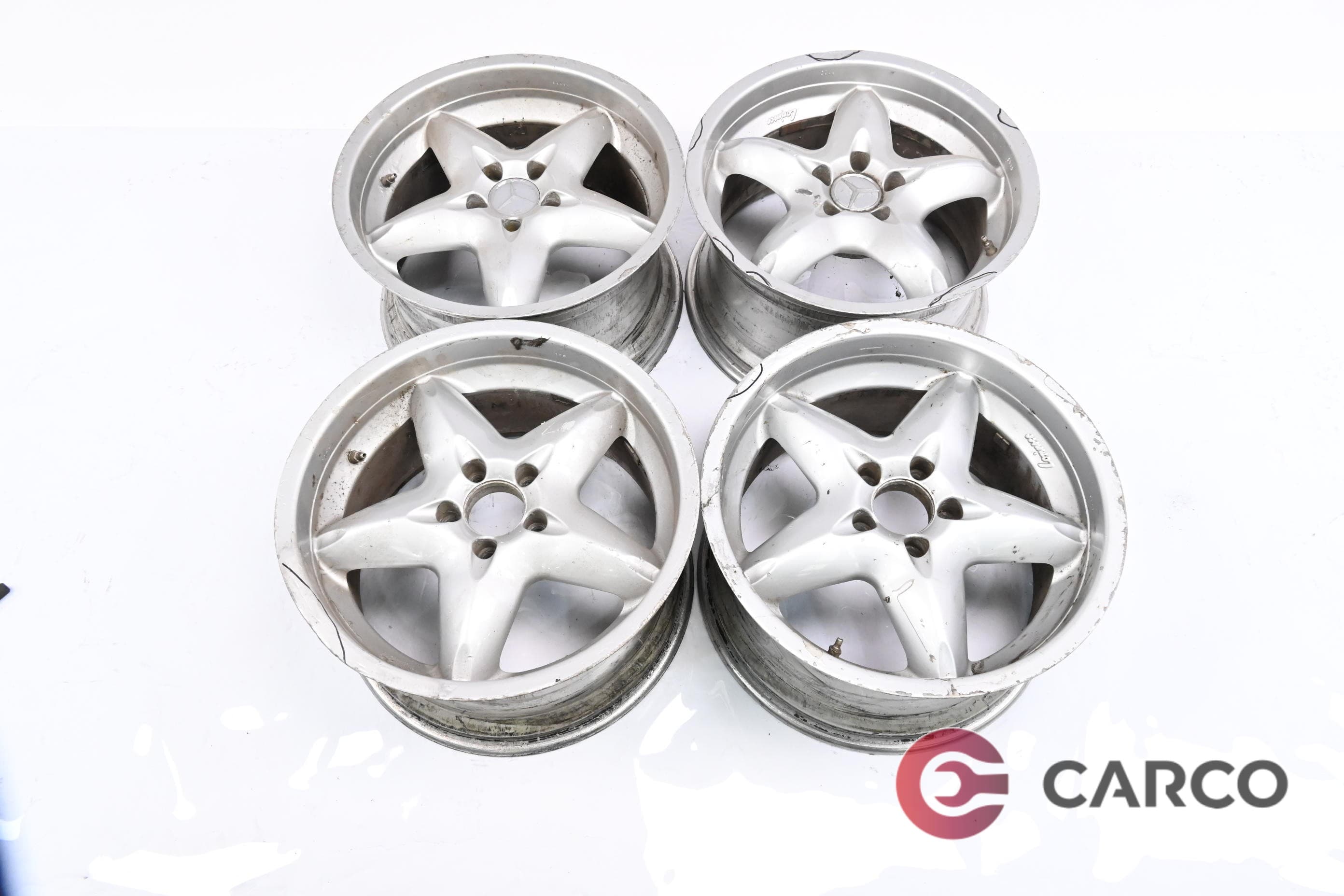 Алуминиеви джанти 18 цола Lorinser 10Jx18H2 ET44 RS3 10018544 5x112 Ц.О 73.1 4 броя за MERCEDES-BENZ S-CLASS седан (W140) 300 SE,SEL/S320 (140.032, 140.033) (1991 - 1998)