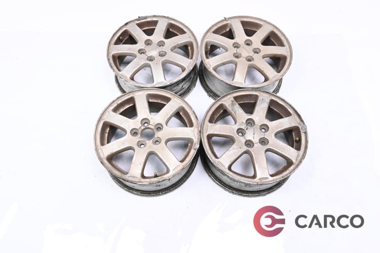 Алуминиеви джанти 15 цола 15X6JJ 5x100 Ц.О 56.6 4 броя за SUBARU LEGACY IV комби (BL, BP, B13_) 2.0 AWD (2003 - 2009)