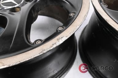 Алуминиеви джанти 18 цола 8.5Jx18H2 ET44 9.5Jx18H2 ET465x112 Ц.О 66.6 A215 400 02 02 4 броя за MERCEDES-BENZ E-CLASS седан (W211) E 320 CDI (211.022) (2002 - 2009)