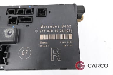 Модул врата дясна 2118701026 за MERCEDES-BENZ E-CLASS седан (W211) E 320 CDI (211.022) (2002 - 2009)
