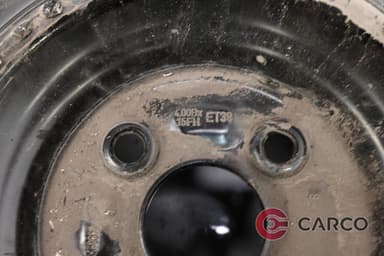 Резервна гума патерица 15 цола Bridgestone 125/70/15 4Jx15 ET39 1 брой за TOYOTA YARIS Facelift (SCP9_, NSP9_, KSP9_, NCP9_, ZSP9_) 1.0 VVT-i (2005)