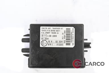 Модул Keyless 89780 0D011 за TOYOTA YARIS Facelift (SCP9_, NSP9_, KSP9_, NCP9_, ZSP9_) 1.0 VVT-i (2005)