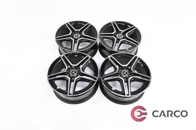 Алуминиеви джанти 18 цола AMG А1774011500 7.5Jx18H2 5x112 Ц.О 66.6 4 броя за MERCEDES-BENZ A-CLASS Saloon (V177) A 180 (2019)
