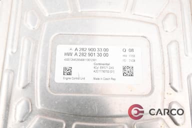 Компютър двигател 2829003300 за MERCEDES-BENZ A-CLASS Saloon (V177) A 180 (2019)