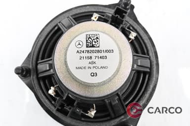 Високоговорител 2478202801 за MERCEDES-BENZ A-CLASS Saloon (V177) A 180 (2019)