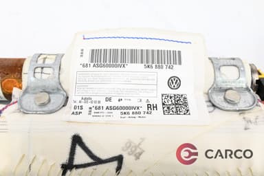 AIRBAG таван десен за VW GOLF VI (5K1) 1.4 TSI (2008 - 2013)