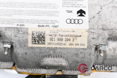 AIRBAG пасажер за AUDI A4 Avant (8ED, B7) 3.0 TDI quattro (2004 - 2008)