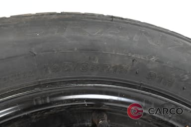Резервна гума с джанта 15 цола Bridgestone 195/65/15  DOT 0818 6Jx15 H2 1 брой за Fiat Tipo (356) 1.4i (2015)