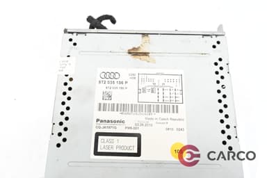 Радио CD за AUDI A4 седан (8K2, B8) 2.0 TDI (2007 - 2015)