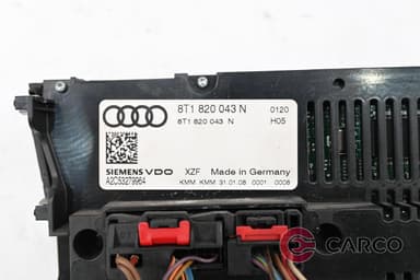 Управление климатик за AUDI A4 седан (8K2, B8) 2.0 TDI (2007 - 2015)