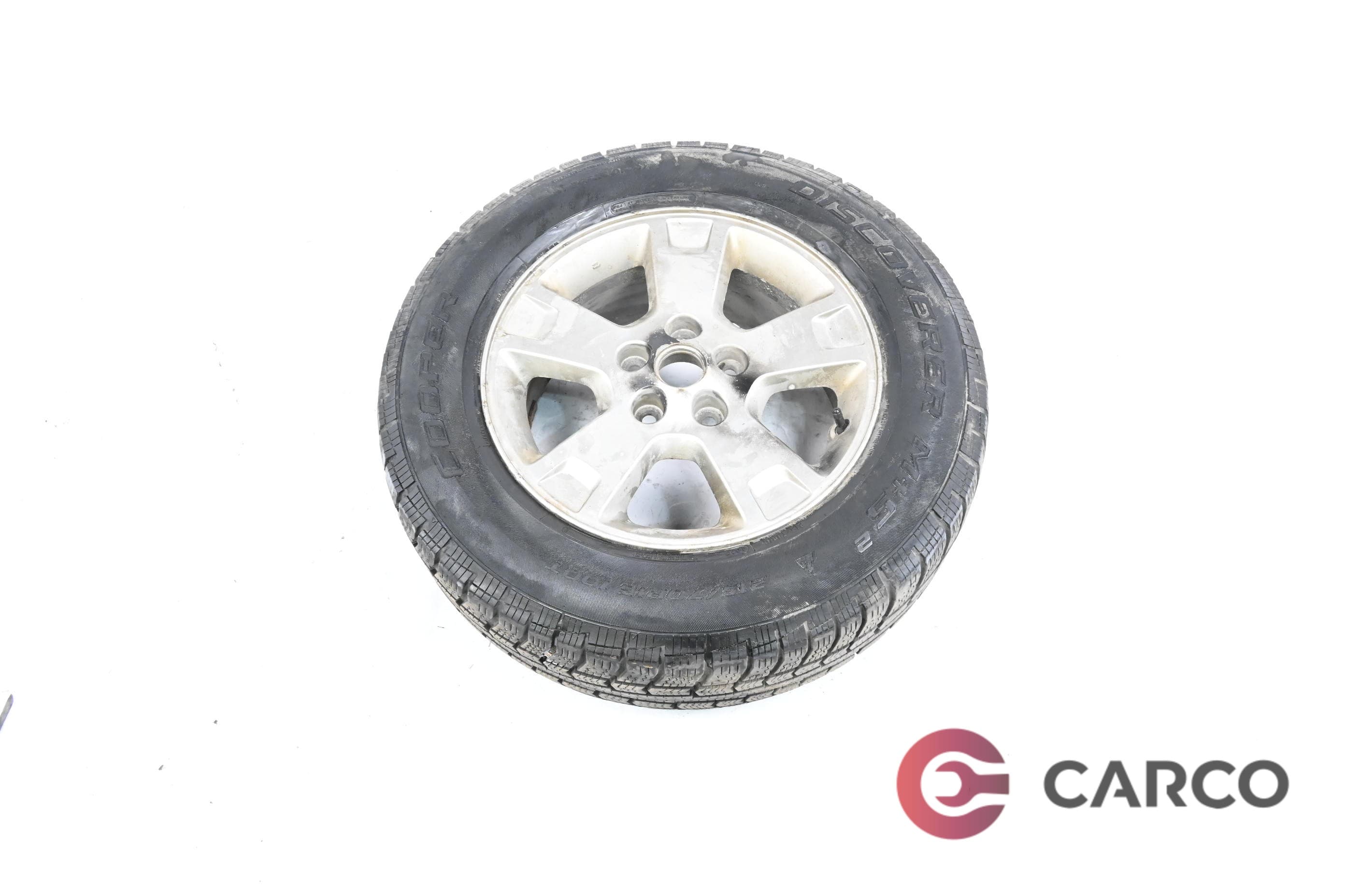 Резервна гума с джанта 16 цола COOPER 315/70/16  16X7J 45 5x114.3 Ц.О 67.1 1 брой за FORD MAVERICK 2.3 Facelift 4WD 16V (2000 - 2007)